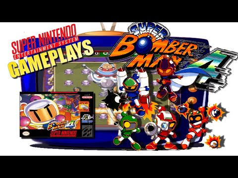 Super Bomberman 4 [SNES] - 100%