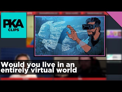 Would you live in an entirely virtual world - PKA Clip