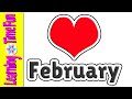 Learn The 12 MONTHS Of The Year For CHILDREN Toddler Learning Videos