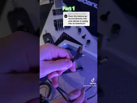 Hooking up my @boss Katana GO Part 1 #bosskatana #bosskatanago #guitar #guitarplayer #guitarsetup