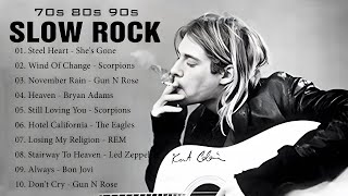 Download lagu Air Supply, Nirvana, Led Zeppelin, Guns N Roses, Scorpions, Bon jovi - Slow Rock Love Song 70s 80s mp3