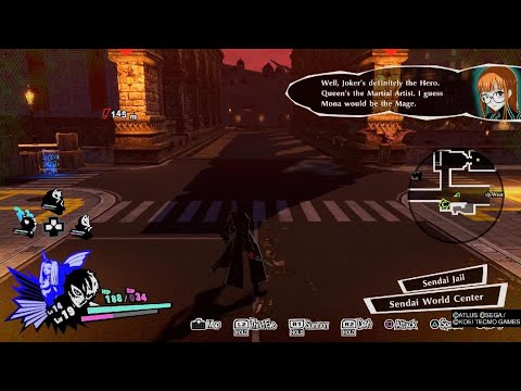 Persona 5 Strikers the gangs classes