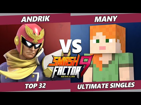 Smash Factor 9 - Many (Steve) Vs. Andrik (Captain Falcon) SSBU Ultimate Tournament