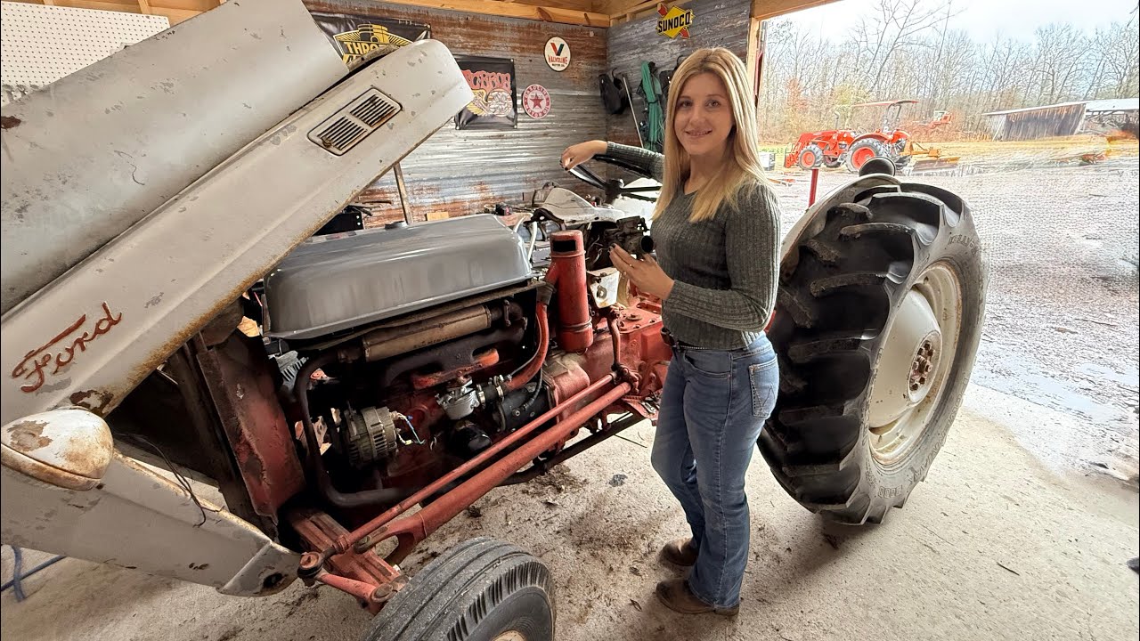 It's TIME to fix HER tractor!!! (Can WE get it back GOING?!!)