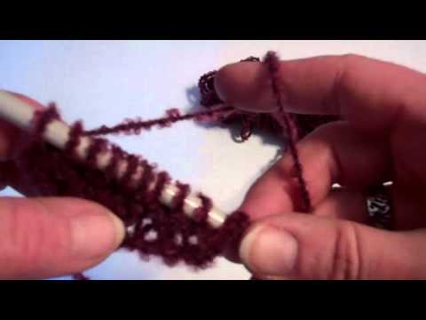 How To Knit  part 2 Knit Stitch Casting Off
