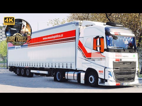 🚛 VOLVO FH16 500 MOSS LOGISTICS - PROMODS 2.57 🇨🇿 (CZ) Ostrava to 🇵🇱 (PL) Bydgoszcz. (Part I)