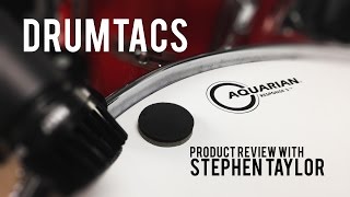 Video thumbnail for Drumtacs by Studio Lab Percussion - Product Review with Stephen Taylor by Stephen Taylor