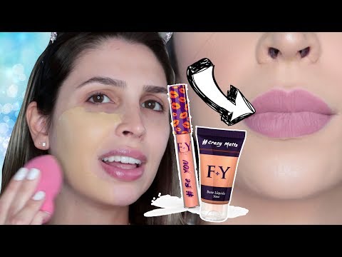 TESTEI as MAKES que as BLOGUEIRAS fazem PUBLI | Julia Tedesco