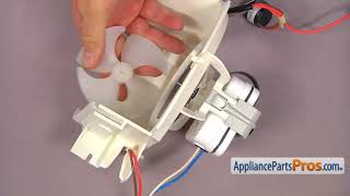 How to Replace Whirlpool/KitchenAid/Maytag Refrigerator Evaporator Motor W11024089