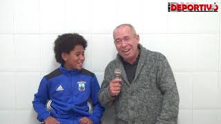 Vídeo entrevista a Ronnie Medina Moreno, jugador del equipo Alevín A del CF Ciudad de Benidorm