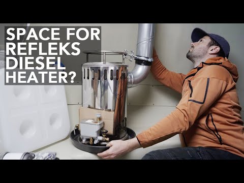 Refleks diesel heater/stove plan | Dissolving polystyrene 'lost core'. Lifeboat Conversion Ep61 [4K]