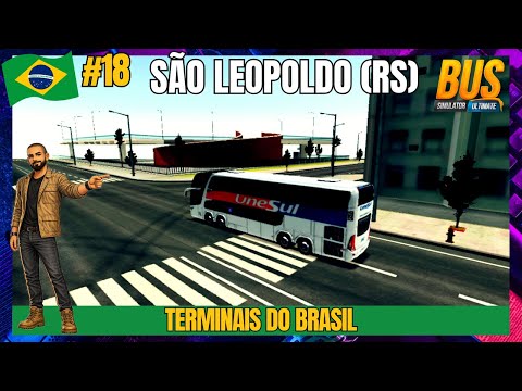 Terminal de São Leopoldo (RS) no Bus Simulator: Ultimate