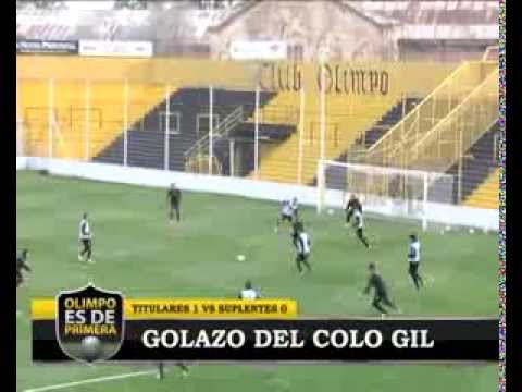 Practica 7 8 2013 Titulares 1 vs Suplentes 0   Gol del Colo Gil