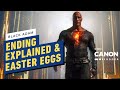 Black Adam: Ending Explained & Easter Eggs | DCEU Canon Fodder