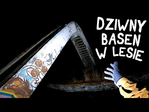 ABANDONED SWIMMING POOL - NIGHT EXPLORATION - Urbex POV
