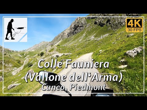 Colle Fauniera (Vallone dell'Arma), Road SP268, Cuneo, Piedmont, Italy - by motorcycle