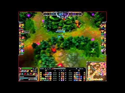 League Of Legends. Katarina Gameplay. (How to carry) #2