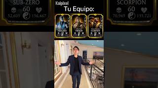 MK Mobile, Pero tu Equipo es: #mkmobile #mortalkombatmobile #shorts