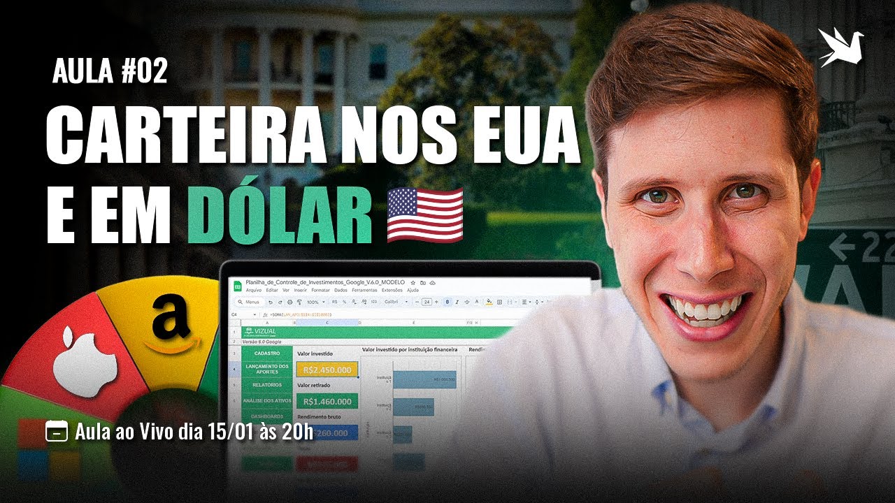 Como montar uma carteira em Dólar (Aula 2) + Abertura Dolarame Black