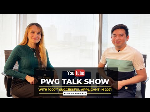Talk show with PWG 1000th successful applicant in 2021 I PWG Success Stories