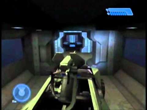 "Halo 1 How To" - Warthog Inside The Security Room on Silent Cartographer