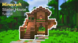 Minecraft: How to Build a Jungle Starter House | Starter House (Tutorial)