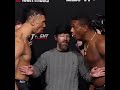 This stare down between Johnny Walker and Jamahal Hill ? | #Shorts