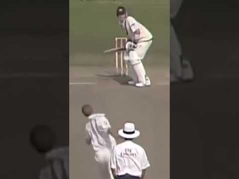 👀 BIG Swing! | Simon Jones BOWLS Michael Clarke #Shorts
