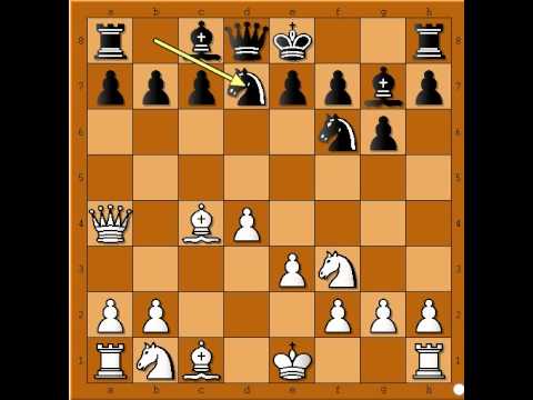 Poučna šahovska minijatura - WALL vs GANTT - Damin gambit # 612