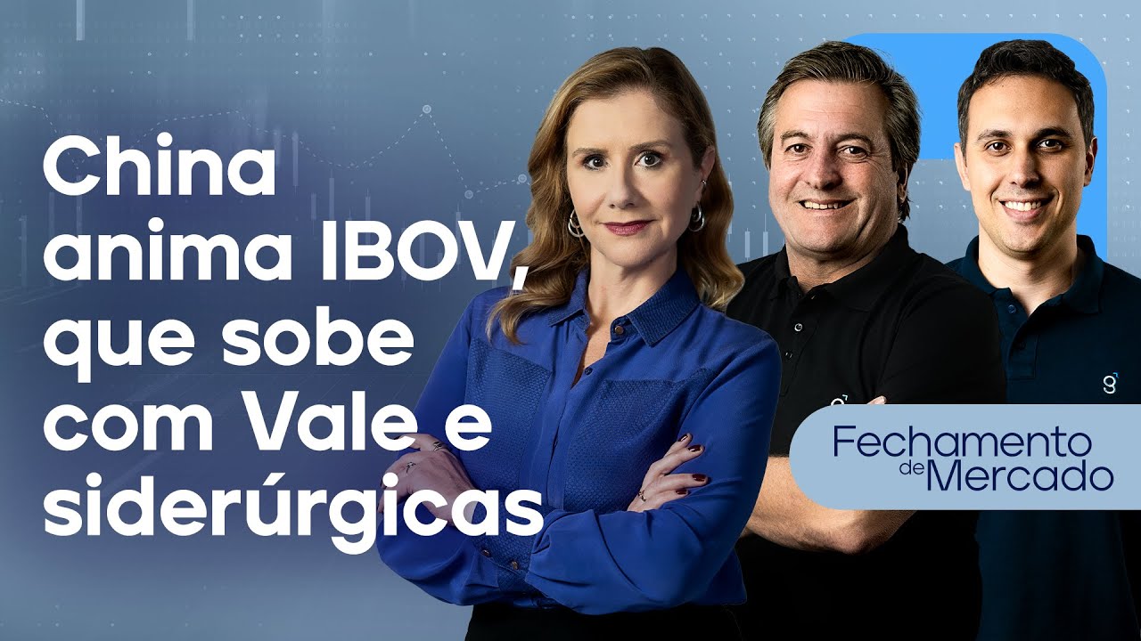 🔴 26/09/24 - China anima Ibovespa, que sobe com Vale e siderúrgicas | Fechamento de Mercado