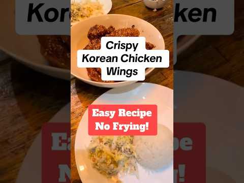 NO-FRY Korean Chicken Wings?! (EASY & HEALTHY)