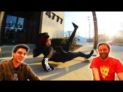 REACTING TO MY DUMBEST SKATE SLAMS!