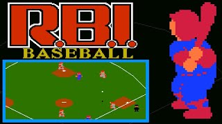 R.B.I. Baseball (NES) localized video game | 7-inning session for 1 Player 🎮