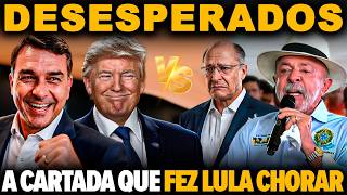 PT EM CRISE! LULA E ALCKMIN SE DESESPERAM COM O ENCONTRO HISTÓRICO ENTRE FLAVIO BOLSONARO E TRUMP!