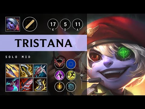 Tristana Mid vs Ryze - EUW Grandmaster Patch 25.08