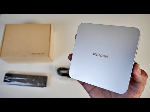 Scishion AI One Android 8.1 TV Box - SILVER - 4GB+32GB - OREO