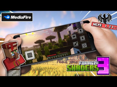 TOP 3 SHADERS FOR MCPE 1.21 || BEST SHADERS FOR MINECRAFT PE 1.21