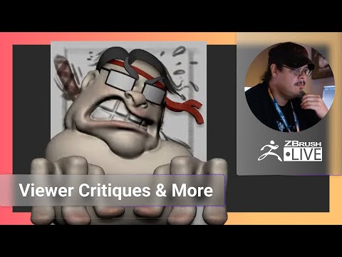 Enter the ZBHO Dojo: Viewer Critiques & NFTs Character Design - Spicer McLeroy - ZBrush 2021.6