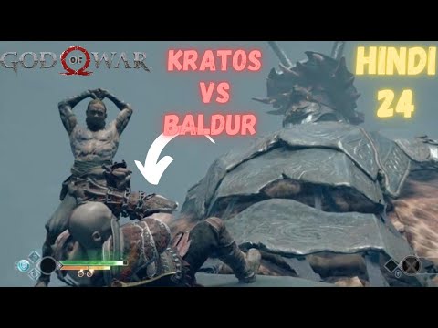 God of War 4 , Kratos and baldur Fighting on Flying Dragon Gameplay Live 24  , | Gaming Sb | HINDI
