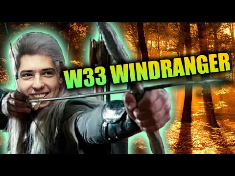 W33 showed why Windranger is one of his Best Heroes!!