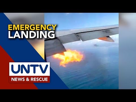 PAL plane makes emergency landing at LAX after engine catches fire