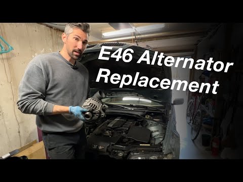 BMW E46 Alternator Replacement DIY for 3-series 1999-2005