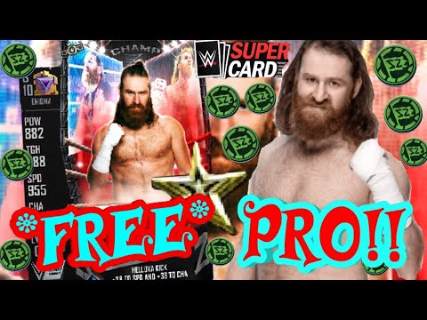 CRAZY GLITCH!! TO GET A *FREE* ENIGMA SAMI ZAYN EVENT CARD PRO! WWE SuperCard