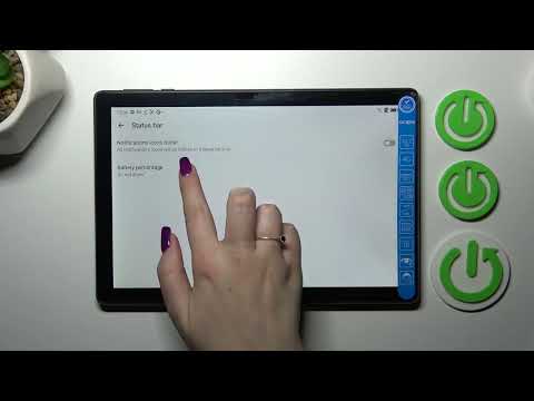 How to See Battery Level in ALCATEL 3T 10 4G - Visible Battery Percentage