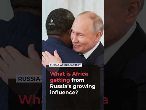 What is Africa getting from Russia's growing influence?
