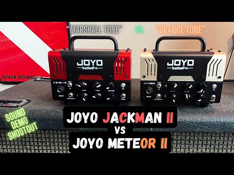 Joyo Amp Shootout - Jackman II vs Meteor II - Marshall Tone or Orange Tone?