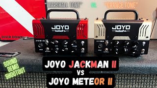 Video thumbnail for Joyo Amp Shootout - Jackman II vs Meteor II - Marshall Tone or Orange Tone? by Marty5150