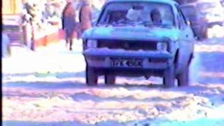 preview picture of video 'Spencer Street & Greatfield Road Kidderminster under snow 1982'