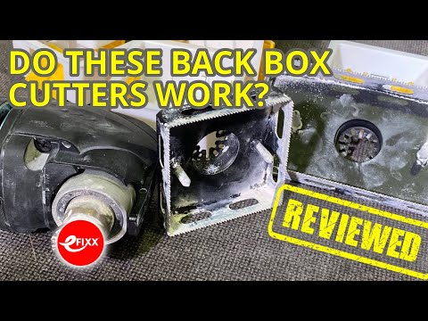 Do these Multitool SQUARE HOLE cutters work? - Triton Tools Single and Dual back box cutters