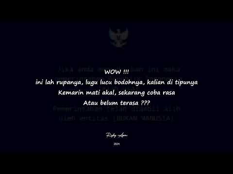 RIZKY APON - NEGARA KERAJAAN (Official Lyric Video)